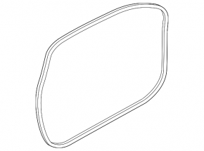 Front left door seal Audi Q7 16-