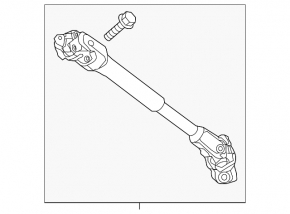 Steering cardan shaft Honda HR-V 16-22