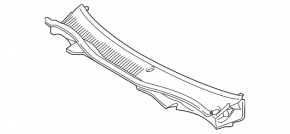 Windscreen wiper grille plastic Toyota Camry v50 12-14 usa