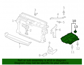 Engine protection VW Tiguan 09-17 SIGNEDA