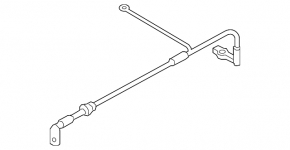 Positive terminal Audi A3 8V 15-16