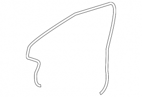 Door seal front left Subaru XV Crosstrek 13-17