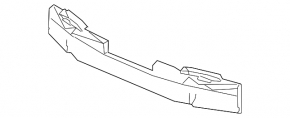 Honda Civic 2013-11 Front Bumper Absorber