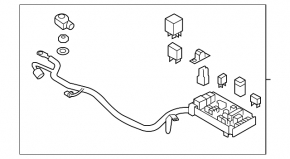 Underhood fuse box Subaru Forester 08-13 SH