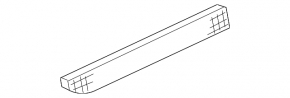 Rear left reflector for Mitsubishi Lancer 10-17