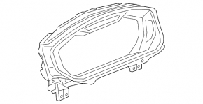 Audi Q3 83A 20 instrument cluster