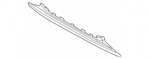 Lower grille of the front bumper of the Audi A5 13-16