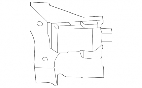 Blind Spot Sensor (BSM) right Kia Sorento 2021-2024 with bracket