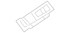 Lincoln Nautilus 19-23 Trunk Door Lock Bracket