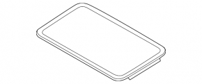 Ford Fusion mk5 13-20 sunroof glass