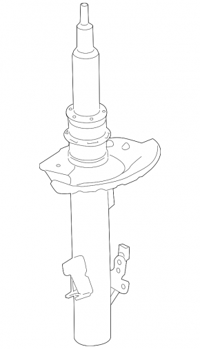 Front right shock absorber for Land Rover Discovery Sport 20-25