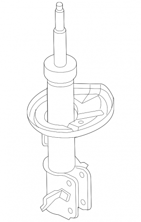 Shock absorber front left Chevrolet Cruze 11-16