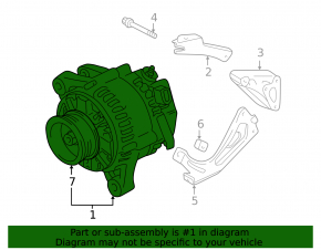 Generator Toyota Solara 3.3 04-08