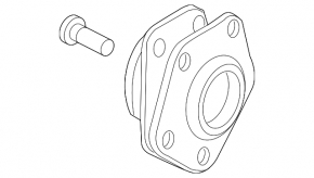 Front left hub Nissan Leaf 18-