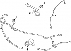 Chevrolet Bolt EV 22-23 Front Bumper Wiring