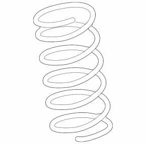 Front right spring for Lexus IS250 IS300 IS350 06-08