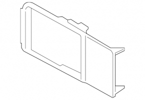 Blind Spot Sensor Cover (BSM) for Audi Q8 19-25 (left) front