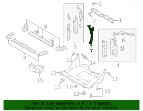 Subaru Outback 20- Hood Lock Bar
