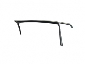 Glass seal with upper molding front right Chrysler 200 15-17 chrome
