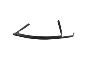 Glass seal with upper molding front right Chrysler 200 15-17 chrome