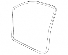 Door seal front left VW Touareg 11-17