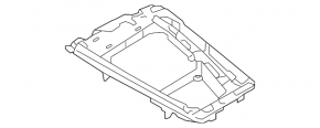 Audi Q5 80A 18-20 Center Console Trim Bracket