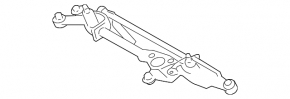 Lexus LS460 LS600h 07-17 Windscreen Wiper Linkage with Motor