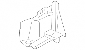 Windscreen wiper seal left Kia Soul 14-19