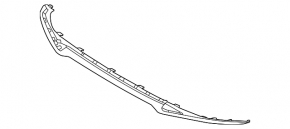 Front lip for the Kia EV6 2020-2024 GT, GT-Line