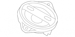 Front panel speaker left Audi A4 B8 08-16