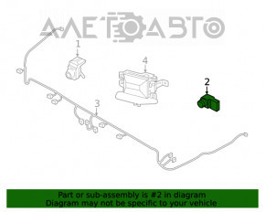Parking sensors rear side Hyundai Sonata 20-