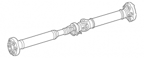 Cardan shaft cardan rear Mercedes C-class W205 300 15-18 under 7 steps, AWD
