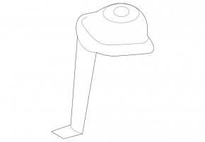 Rear subframe mounting support washer front left Mercedes CLA 14-19 