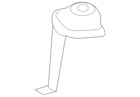 Rear subframe mounting support washer front left Mercedes CLA 14-19 