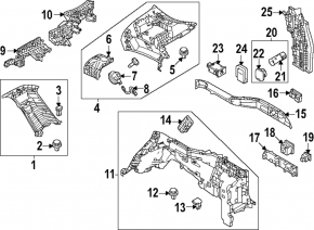 Mazda CX-90 24-26 USB Hub