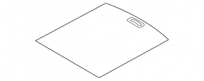 Land Rover Range Rover Velar 18-20 black trunk floor
