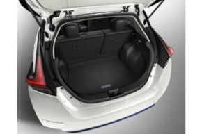 Carpet trunk Nissan Leaf 18-22 cloth black for subwoofer