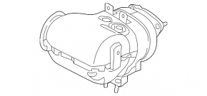 Volvo XC60 18-21 T6 Catalytic Converter