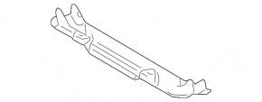Lower TV bar for Toyota Highlander 2001-2007