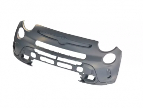 Front bumper bare Fiat 500L 14-17 Trekking black