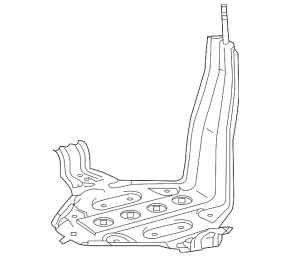 Toyota Camry V40 Hybrid Battery Bracket