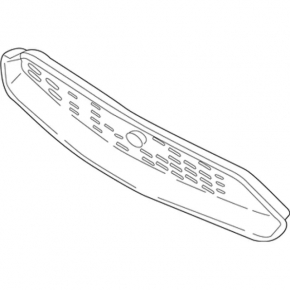 Grille grill Ford Mustang mk6 18-18 rest GT with emblem