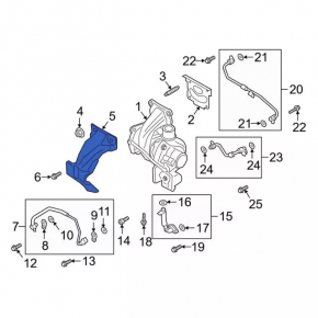 Lincoln Nautilus 19-23 2.0T Manifold Guard