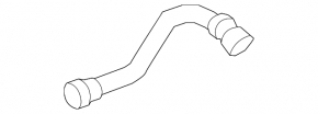 Lower cooling hose BMW F30 12-18 N20