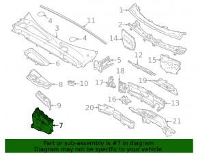 Volvo XC60 18-26 Heater Air Intake Type 1