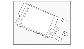 Monitor, display, navigation Honda Civic X FC 19-21