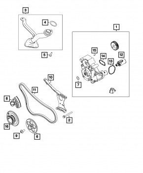Jeep Compass 23-25 2.0T Crankshaft Gear