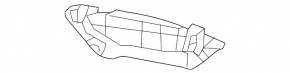 Right front bumper mount for Toyota Rav4 13-15 pre-rest