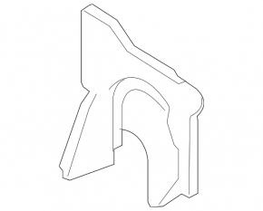 Front right drive guard Audi Q5 8R 09-17