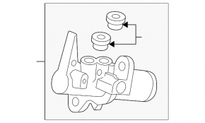 Master Brake Cylinder Audi Q5 8R 13-16 hybrid